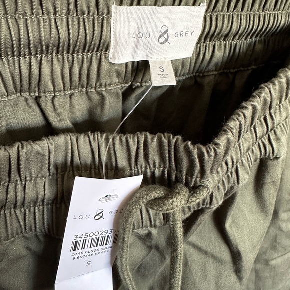 Lou & Grey Olive Skirt With Pockets Women’s Small. New With Tag And Drawstring - Picture 4 of 5